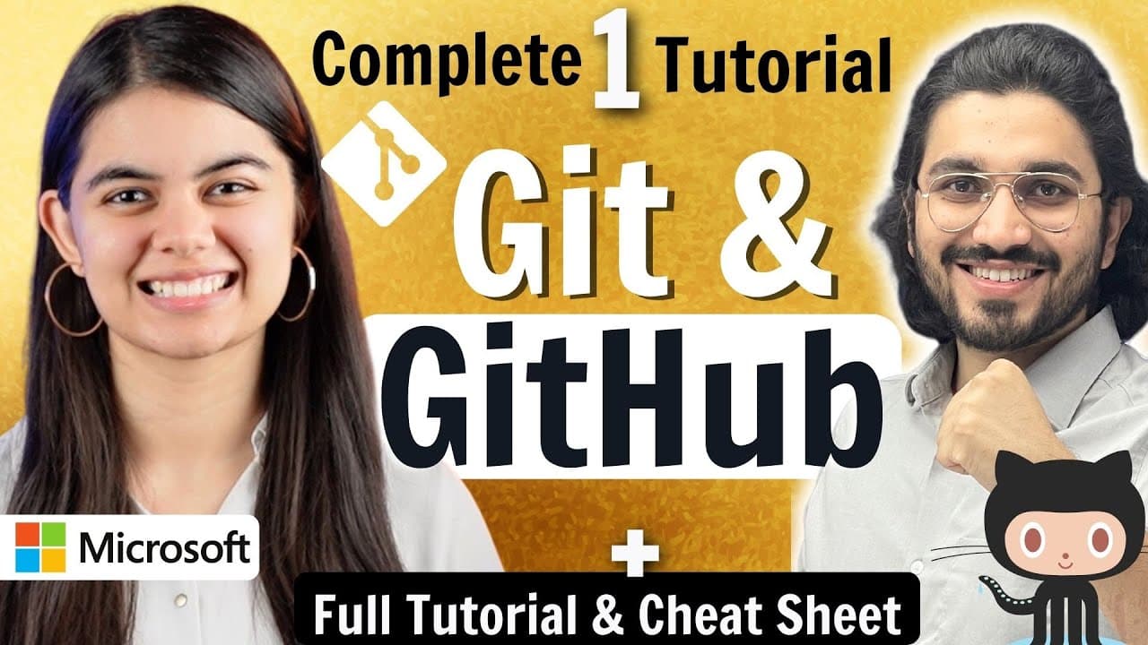Git & GitHub Crash Course For Beginners
